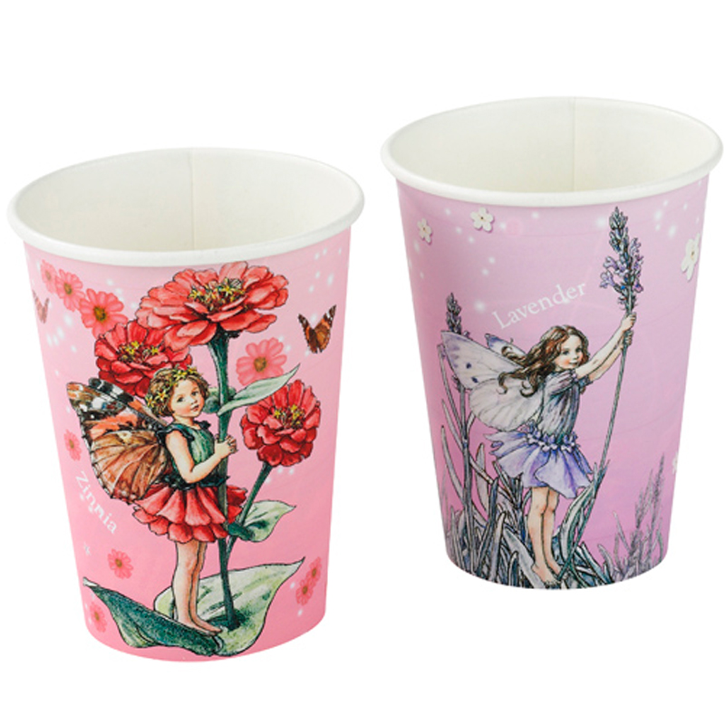 8 flower fairies cups