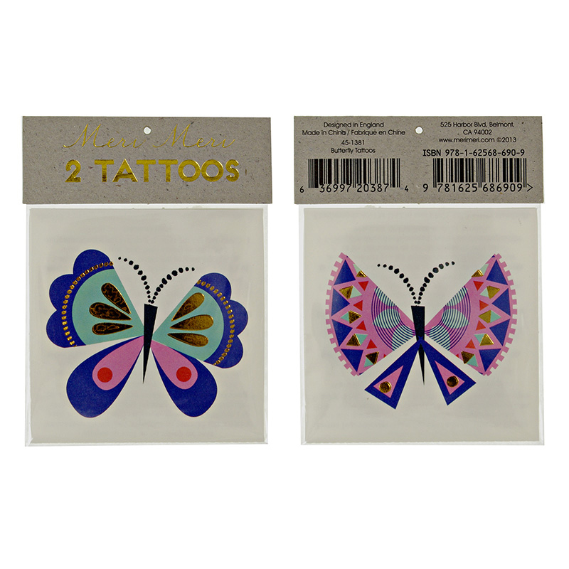 Butterfly tattoos